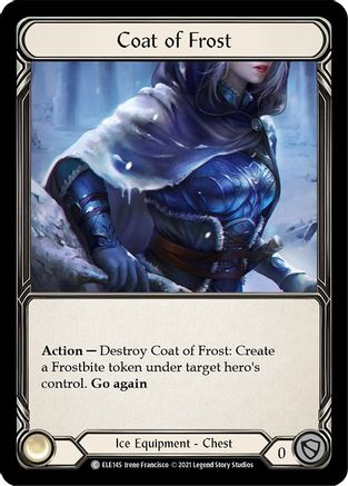 Coat of Frost (ELE145) - Tales of Aria 1st Edition