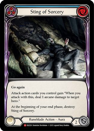 Sting of Sorcery (ELE226) - Tales of Aria 1st Edition