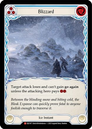 Blizzard (ELE147) - Tales of Aria 1st Edition