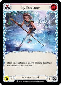 Icy Encounter (Red) 1st Ed