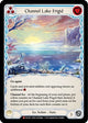 Channel Lake Frigid (Alternate Art) (ELE146)  Unlimited Edition Rainbow Foil