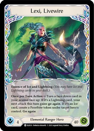 Lexi, Livewire // Rosetta Thorn (ELE031) - Tales of Aria 1st Edition