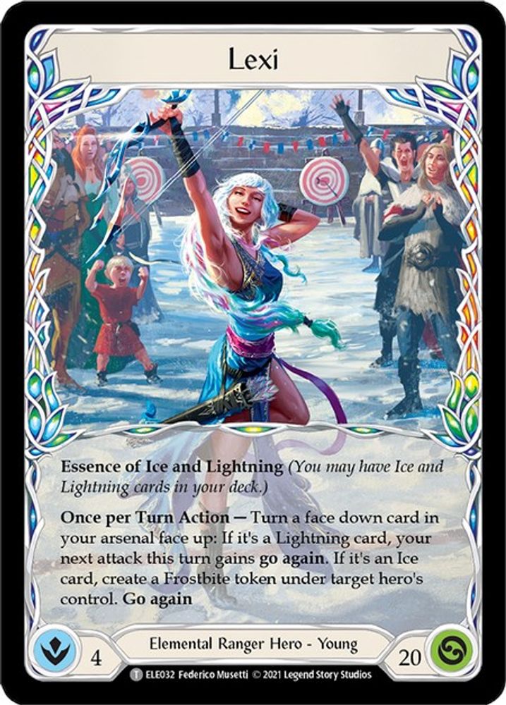 Lexi // Frostbite (ELE032)  1st Edition