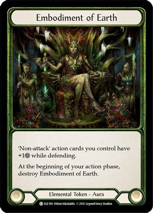 Embodiment of Earth // Shiver (ELE109) - Tales of Aria 1st Edition