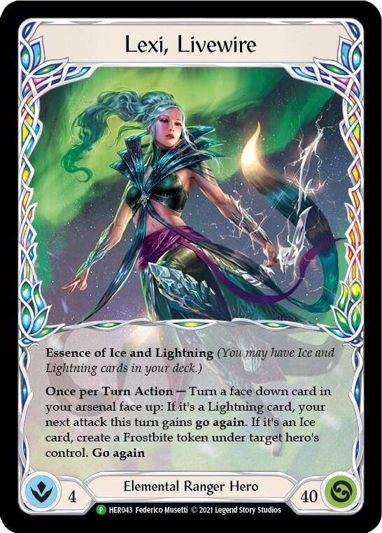 Lexi, Livewire Cold Foil Promo