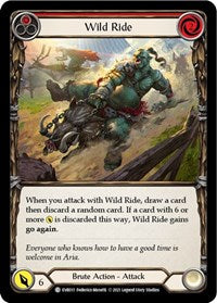 Wild Ride (Red) Rainbow Foil