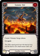 Seismic Stir (Red) (EVR030)  1st Edition Rainbow Foil