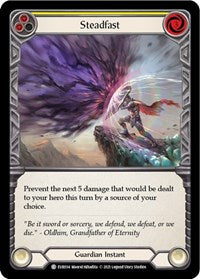 Steadfast (Yellow) Rainbow Foil