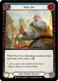 Wax On (Blue) Rainbow Foil