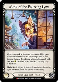 Mask of the Pouncing Lynx Cold Foil