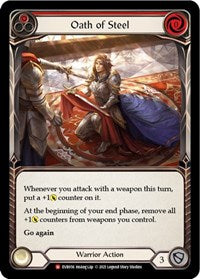 Oath of Steel Rainbow Foil