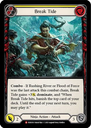 Break Tide (EVR038) - Everfest 1st Edition Rainbow Foil