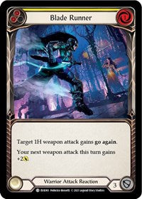 Blade Runner (Yellow) Rainbow Foil