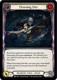 Drowning Dire (Yellow) Rainbow Foil