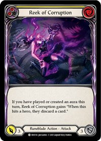 Reek of Corruption (Yellow) Rainbow Foil