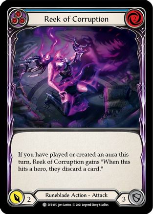 Reek of Corruption (Blue) (EVR115) - Everfest 1st Edition