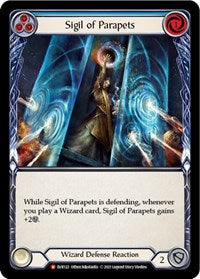 Sigil of Parapets Rainbow Foil