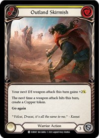 Outland Skirmish (Yellow) Rainbow Foil