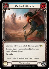 Outland Skirmish (Blue) Rainbow Foil