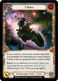 T-Bone (Blue) Rainbow Foil