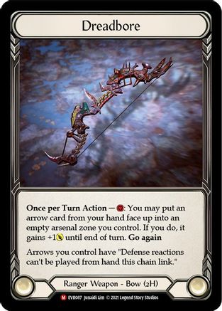 Dreadbore (EVR087) - Everfest 1st Edition Cold Foil
