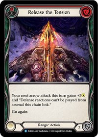 Release the Tension (Red) Rainbow Foil