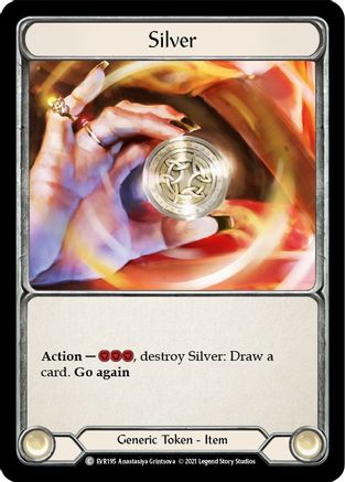 Silver (EVR195) - Everfest 1st Edition Rainbow Foil