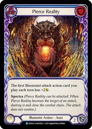 Pierce Reality (EVR143) - Everfest 1st Edition Rainbow Foil