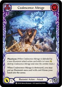 Coalescence Mirage (Blue) Rainbow Foil