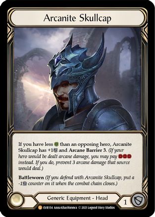 Arcanite Skullcap (EVR154) - Everfest 1st Edition