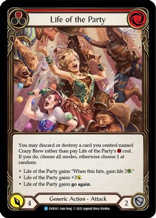 Life of the Party (Red) (EVR161) - Everfest 1st Edition