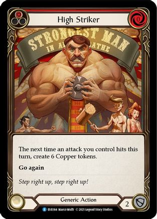 High Striker (Red) (EVR164) - Everfest 1st Edition Rainbow Foil