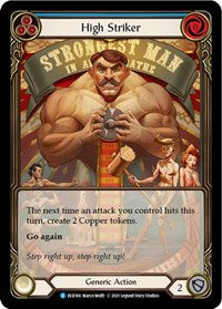 High Striker (Blue) (Extended Art) Rainbow Foil