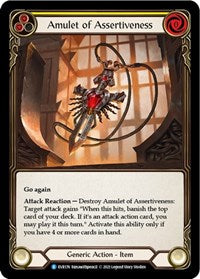 Amulet of Assertiveness Cold Foil