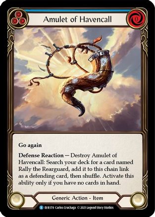 Amulet of Havencall (EVR178) - Everfest 1st Edition