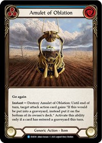 Amulet of Oblation Cold Foil