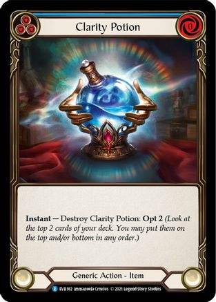 Clarity Potion (EVR182) - Everfest 1st Edition