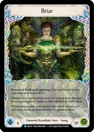 Briar (BRI001) - Blitz Deck: Tales of Aria - Briar Rainbow Foil