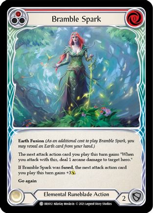 Bramble Spark (Red) (BRI012) - Blitz Deck: Tales of Aria - Briar