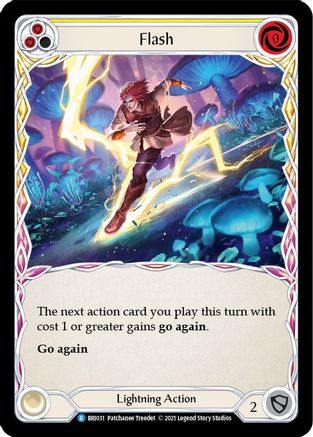 Flash (Yellow) (BRI031) - Blitz Deck: Tales of Aria - Briar