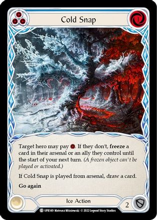 Cold Snap (Blue) (UPR149) - Uprising