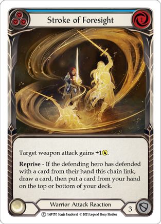 Stroke of Foresight (Blue) (1HP170) - History Pack Vol.1