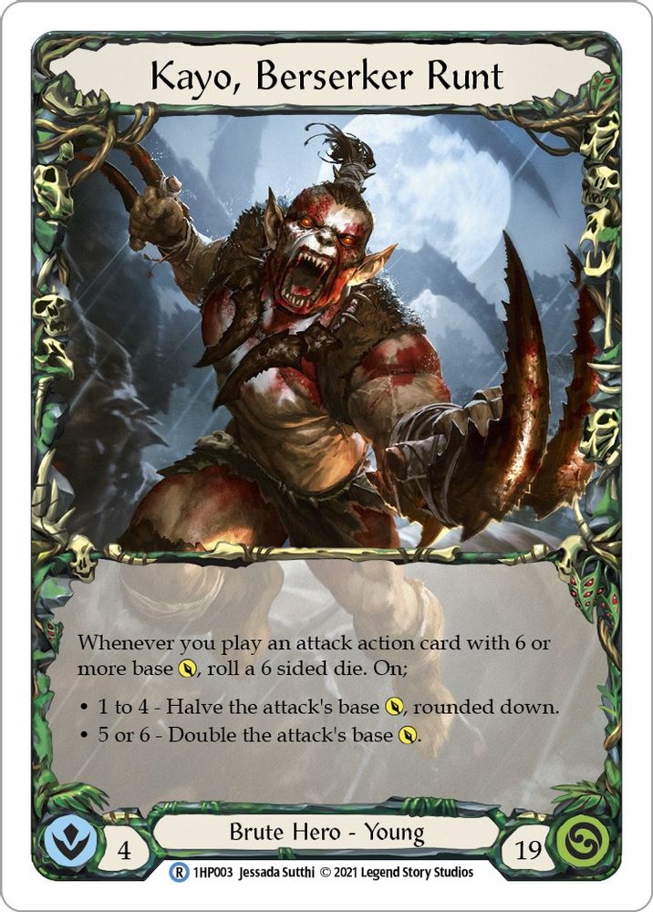 Kayo, Berserker Runt (1HP003)
