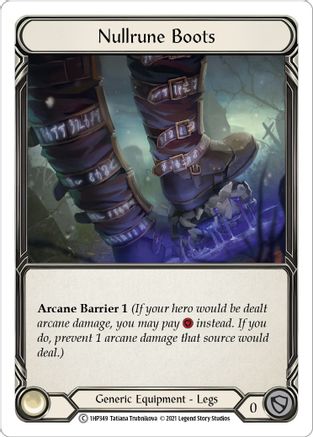 Nullrune Boots (1HP349) - History Pack Vol.1