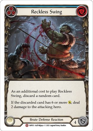 Reckless Swing (1HP013) - History Pack Vol.1