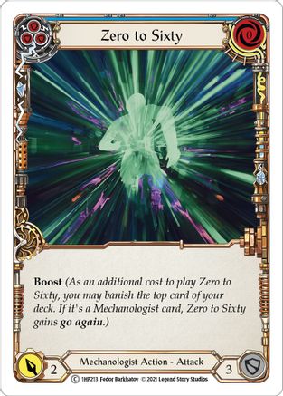 Zero to Sixty (Blue) (1HP213) - History Pack Vol.1