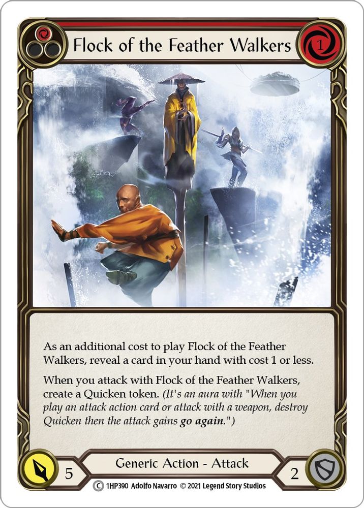 Flock of the Feather Walkers (Red) (1HP390)