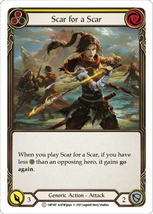 Scar for a Scar (Yellow) (1HP397) - History Pack Vol.1