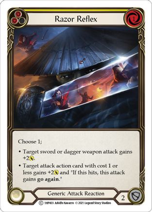 Razor Reflex (Yellow) (1HP403) - History Pack Vol.1