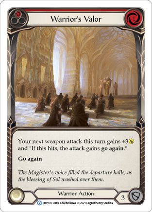 Warrior's Valor (Red) (1HP159) - History Pack Vol.1